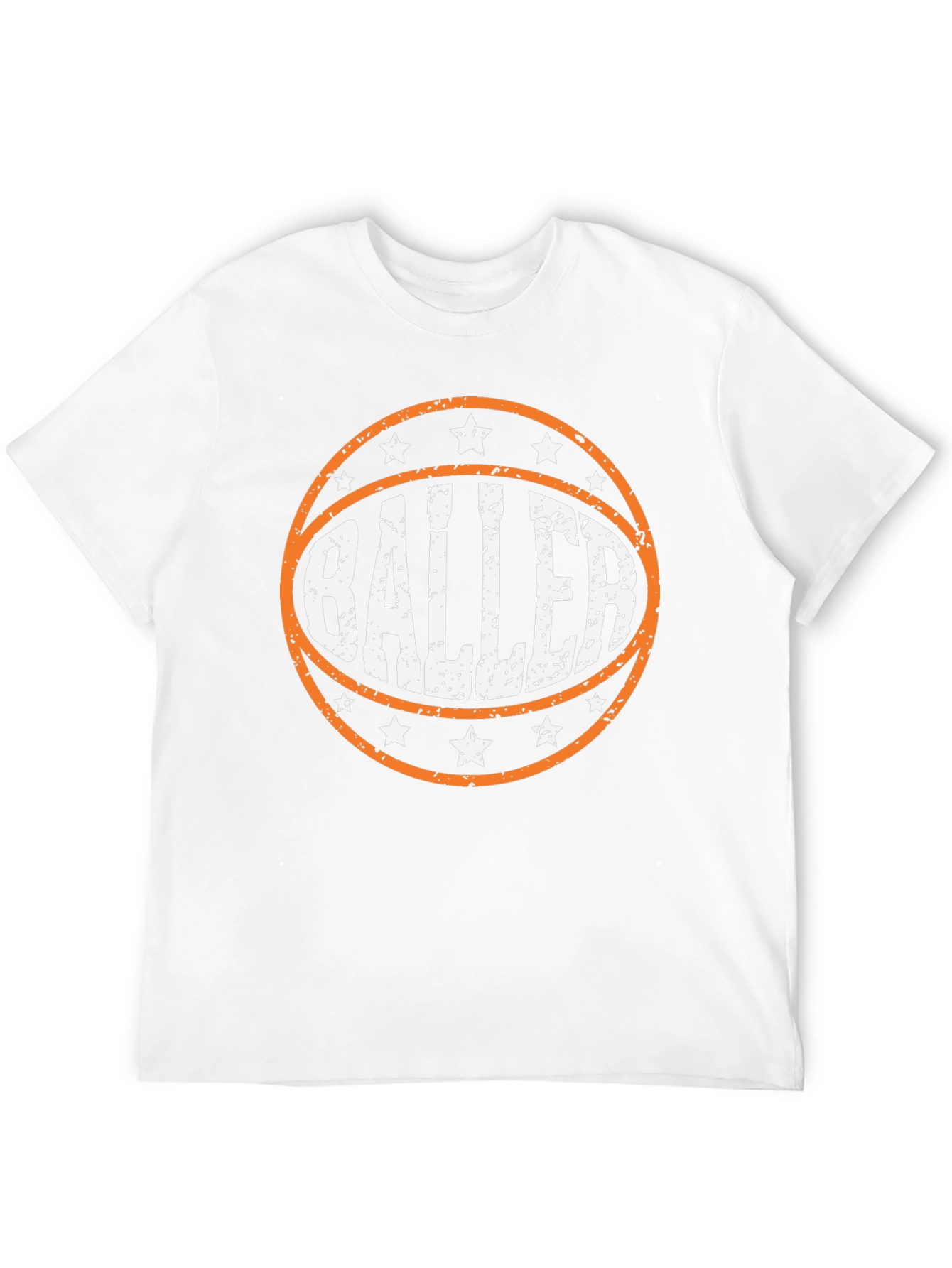 Baller Graphic Tee - Basketball Player T-Shirt