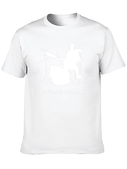 The Funky Drummer Black T-Shirt