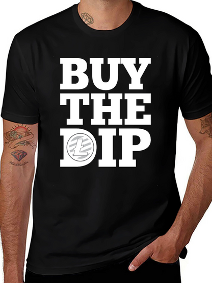 Buy the Dip Crypto T-Shirt - Black