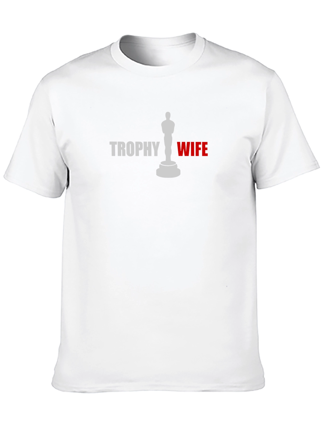 Trophy Wife Graphic Tee - Black Novelty T-Shirt