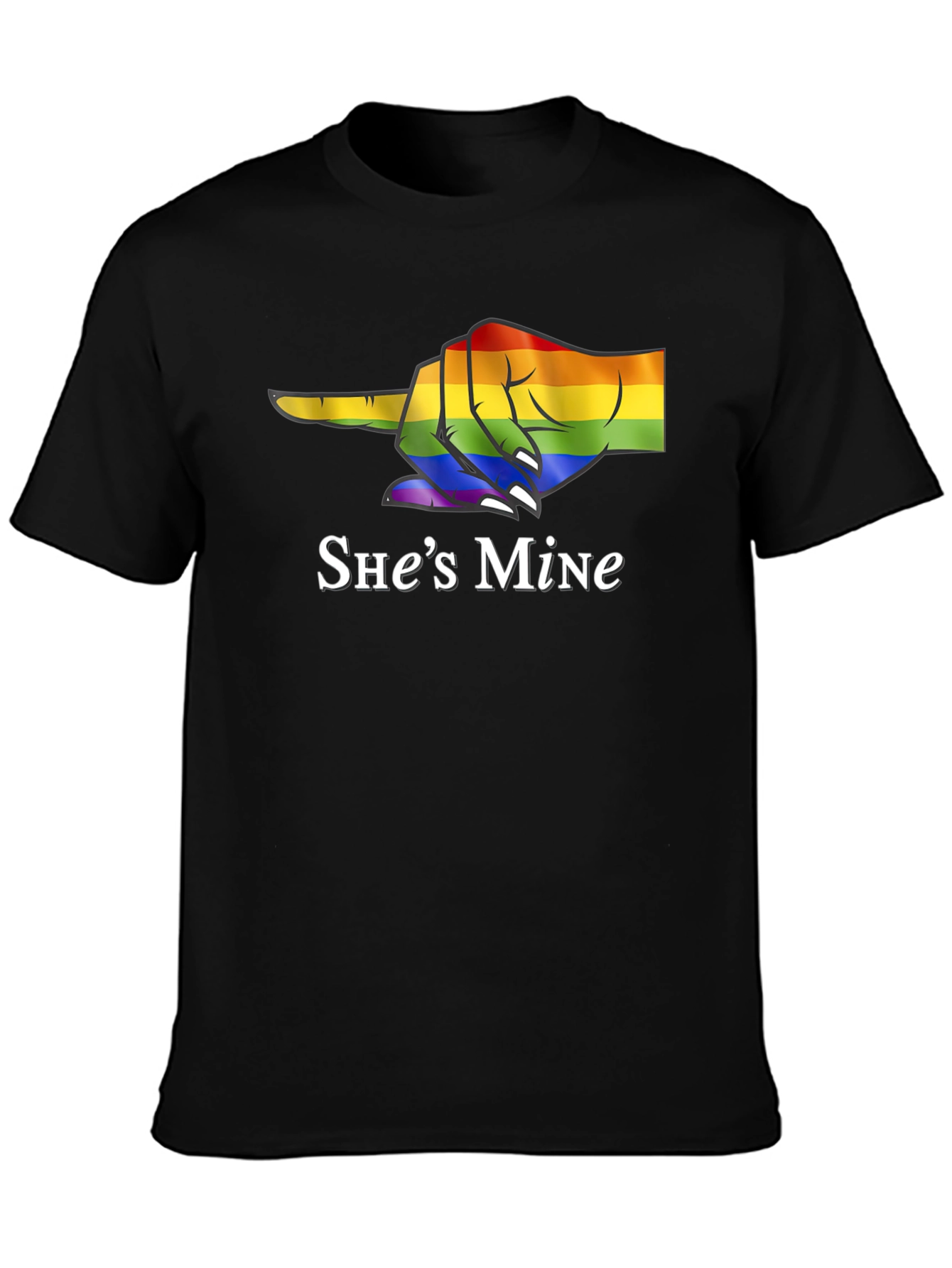 Shes Mine LGBTQ+ Pride T-Shirt