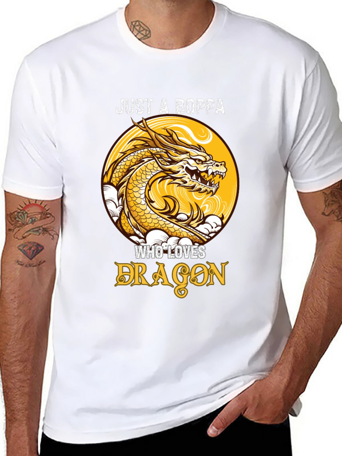 Boppa Dragon Lover T-Shirt - Unique Graphic Tee