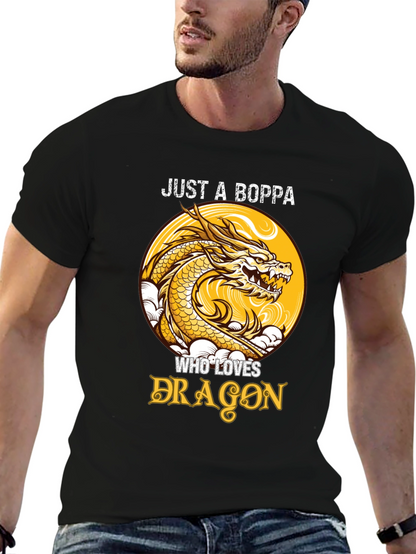 Boppa Dragon Lover T-Shirt - Unique Graphic Tee