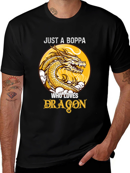 Boppa Dragon Lover T-Shirt - Unique Graphic Tee