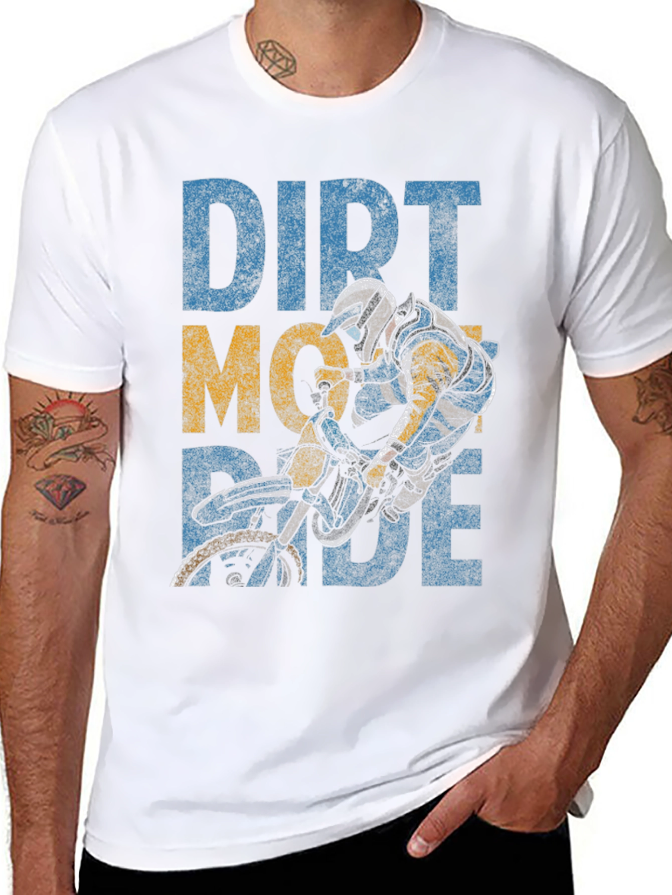 Dirt Bike Motocross T-Shirt - Ride On!