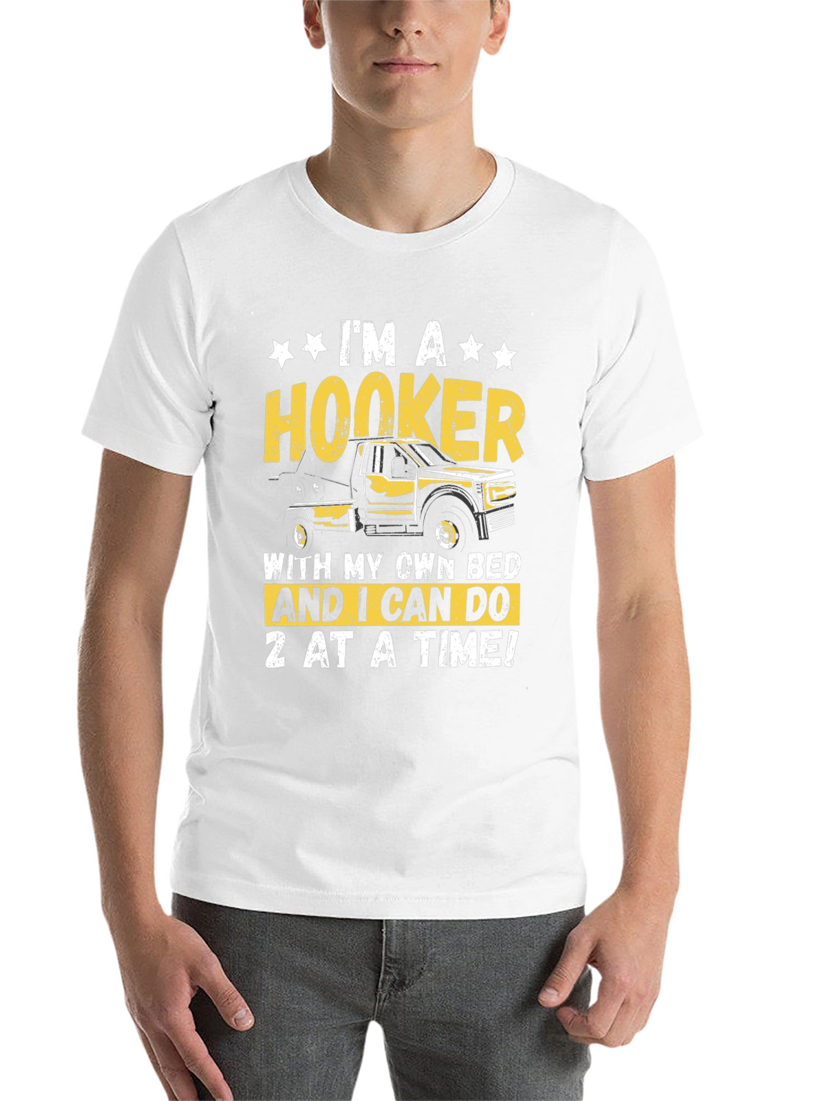 Hooker Tow Truck Funny T-Shirt