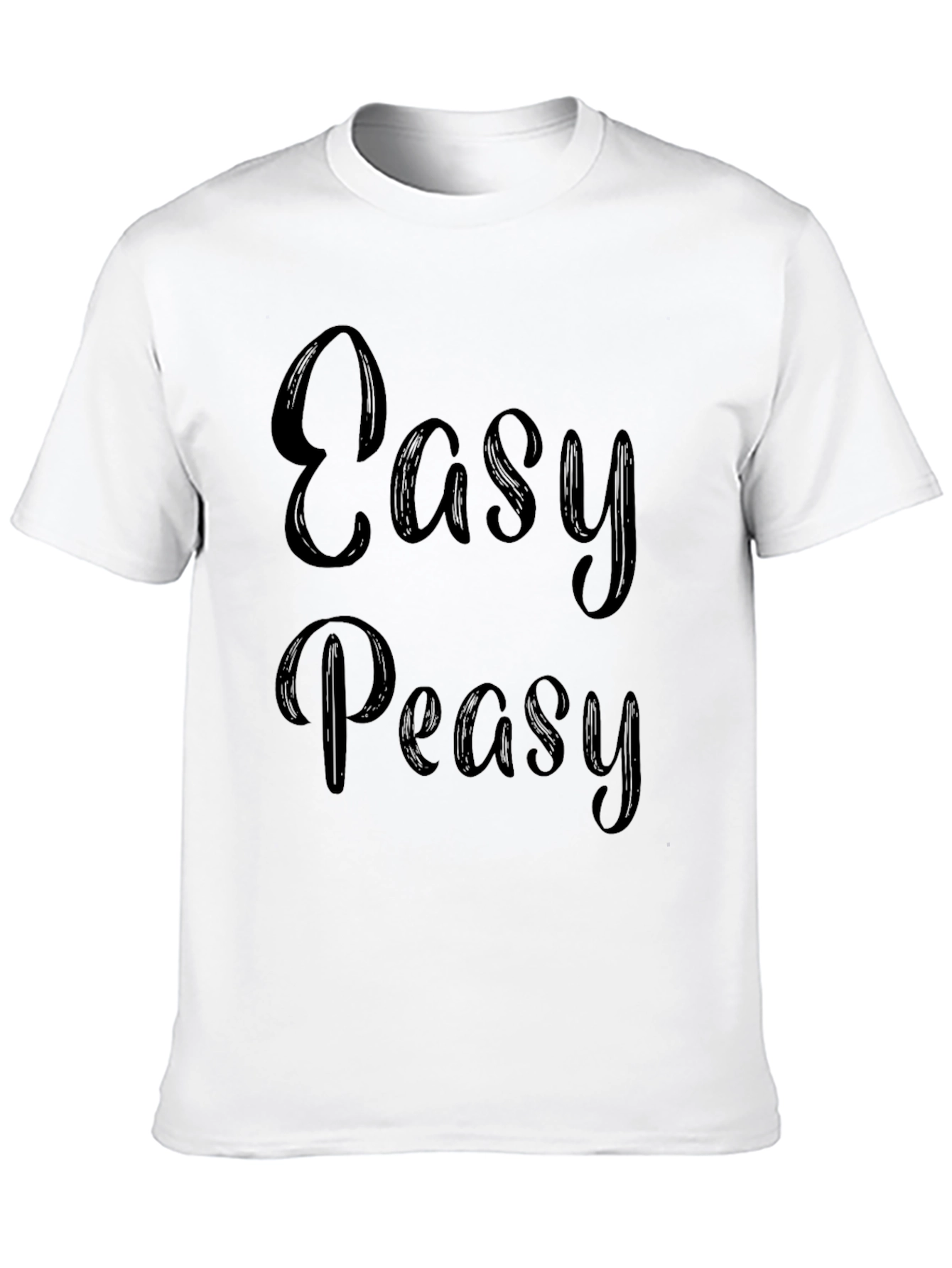 Easy Peasy Graphic T-Shirt - Black