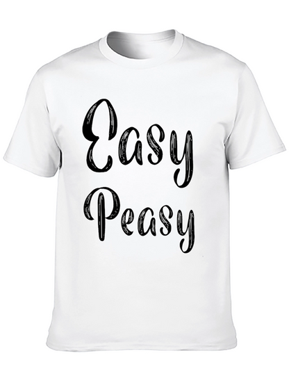 Easy Peasy Graphic T-Shirt - Black