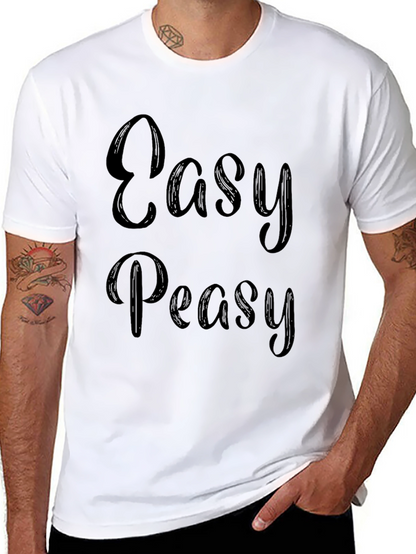Easy Peasy Graphic T-Shirt - Black