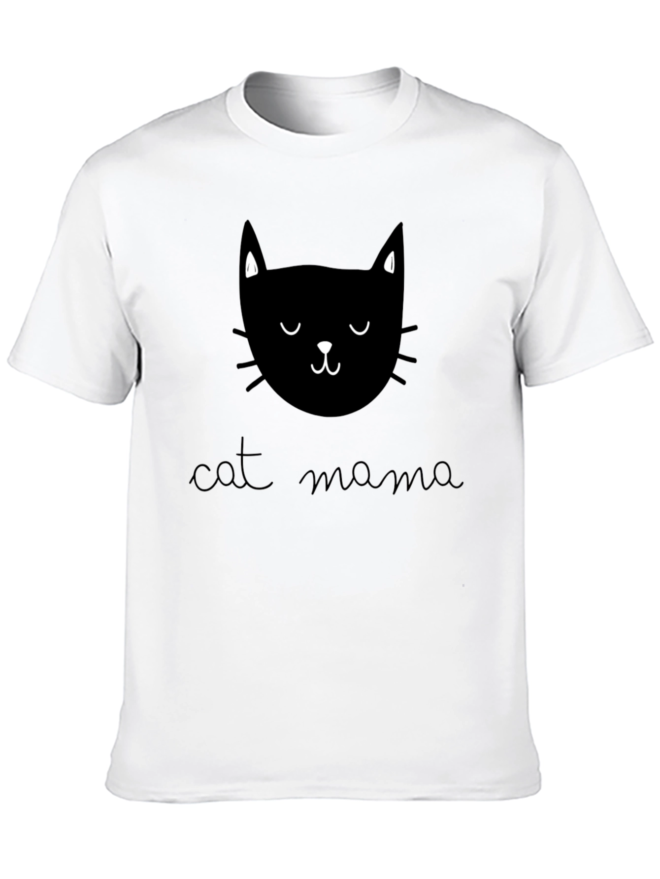 Cat Mama Graphic T-Shirt - Soft Cotton Tee