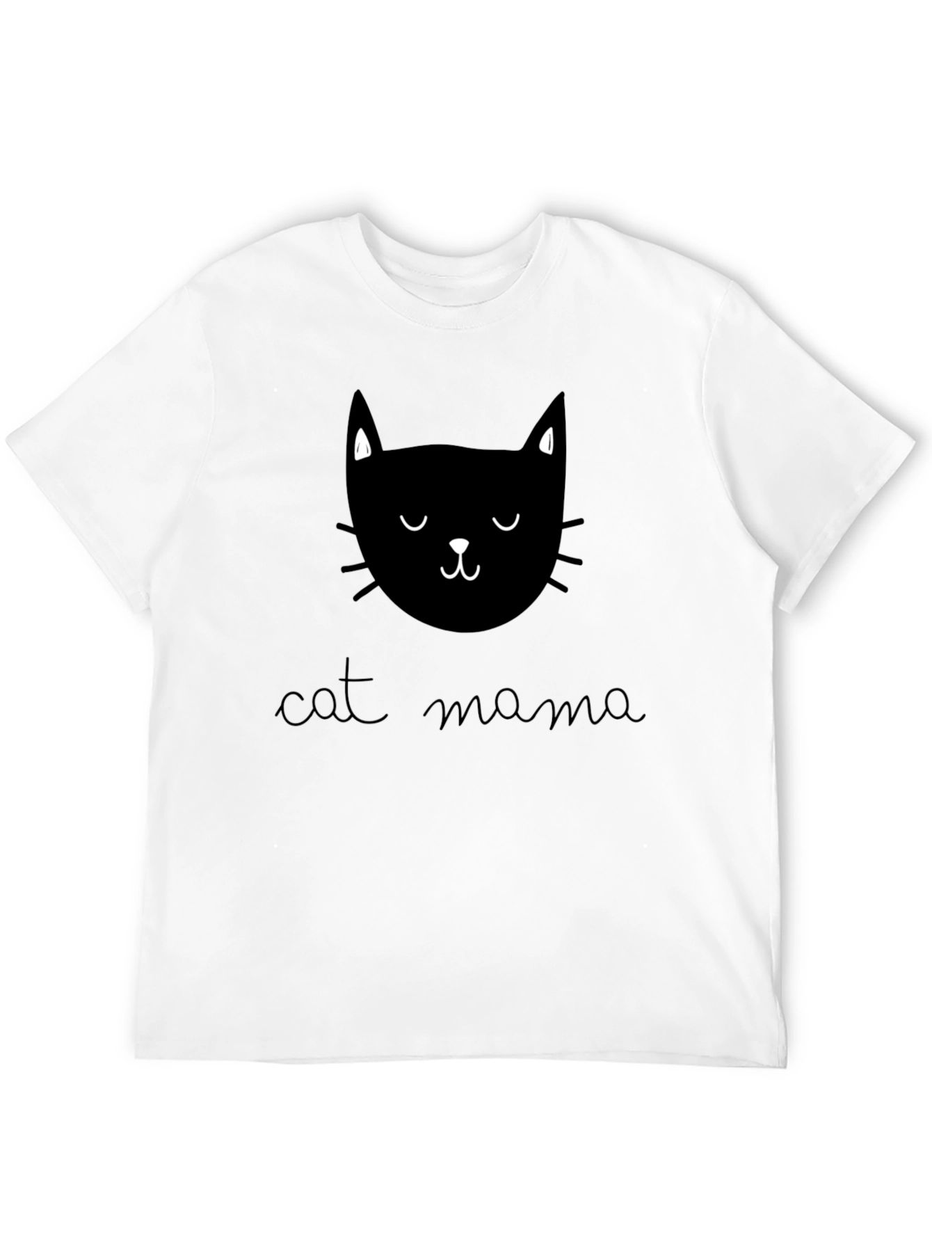Cat Mama Graphic T-Shirt - Soft Cotton Tee