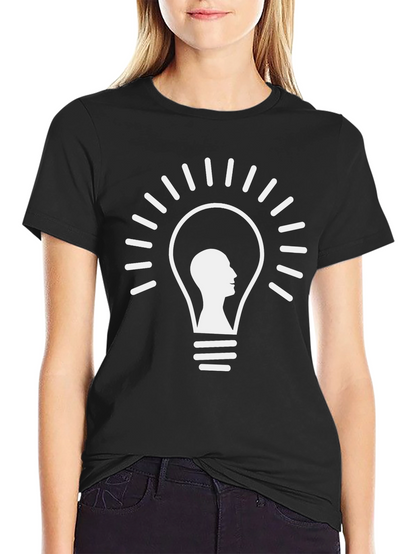 Light Bulb Idea T-Shirt - Think Outside the Box!