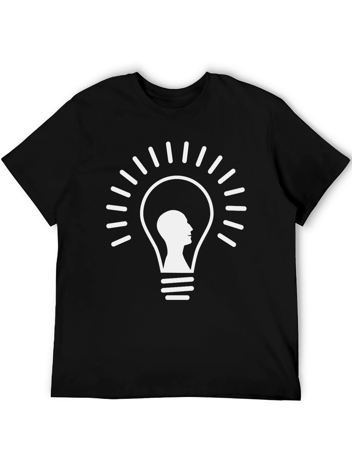 Light Bulb Idea T-Shirt - Think Outside the Box!