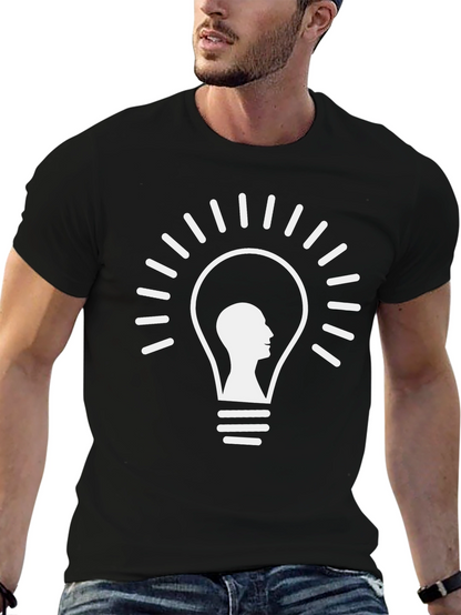 Light Bulb Idea T-Shirt - Think Outside the Box!
