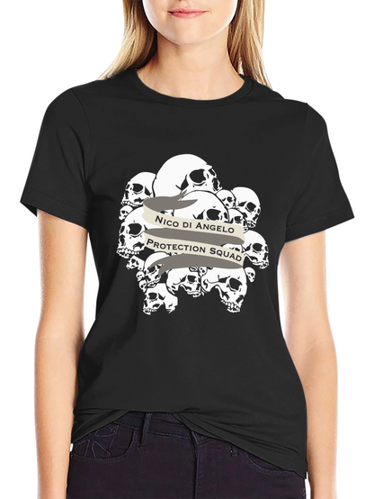 Nico Di Angelo Protection Squad T-Shirt - Black