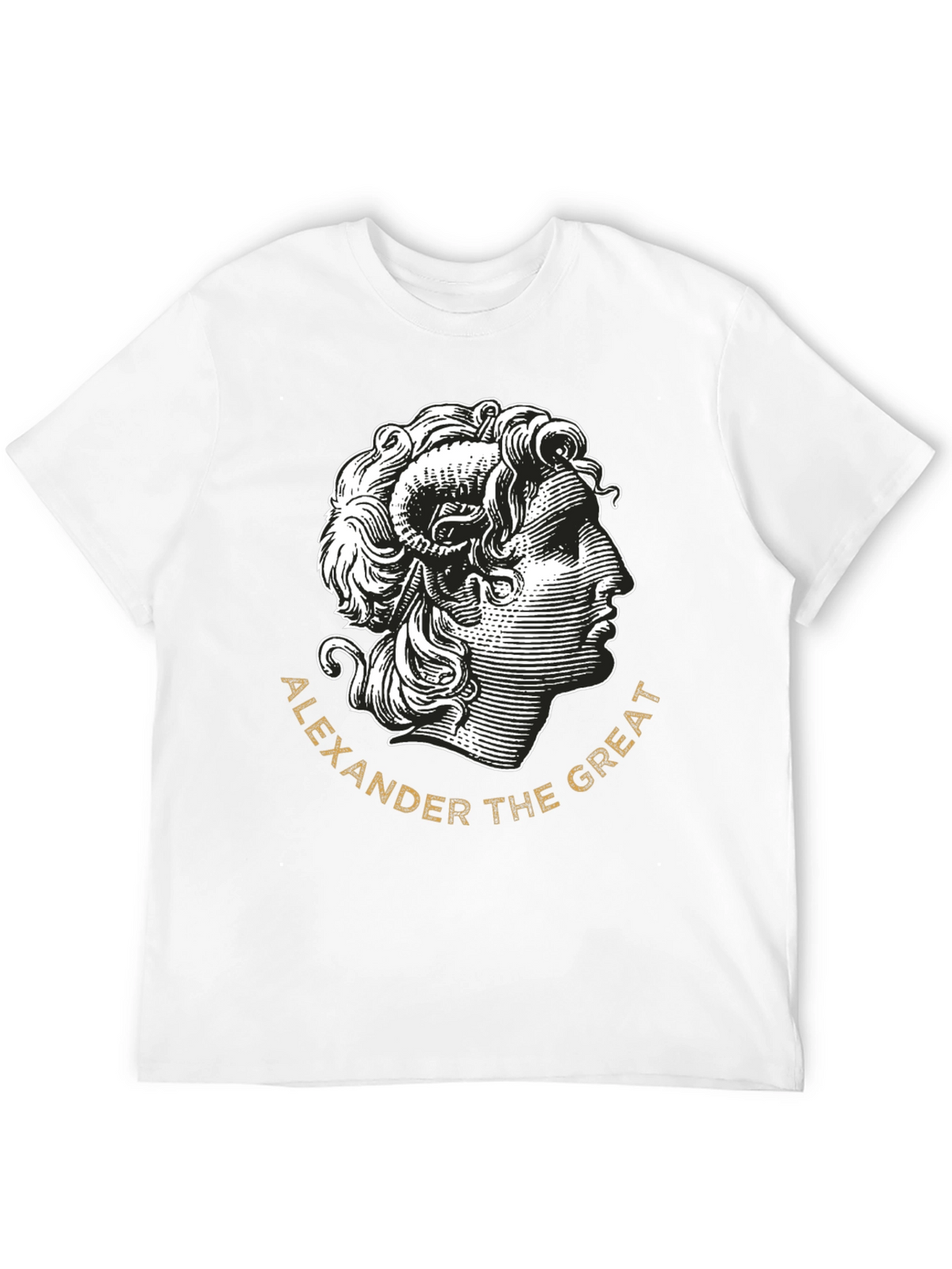 Alexander the Great Black T-Shirt