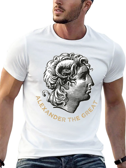 Alexander the Great Black T-Shirt