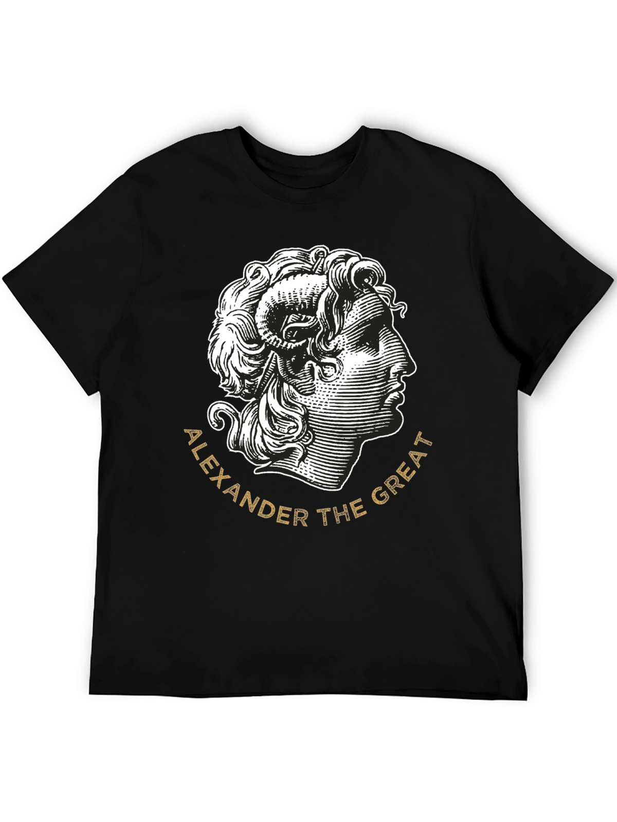 Alexander the Great Black T-Shirt