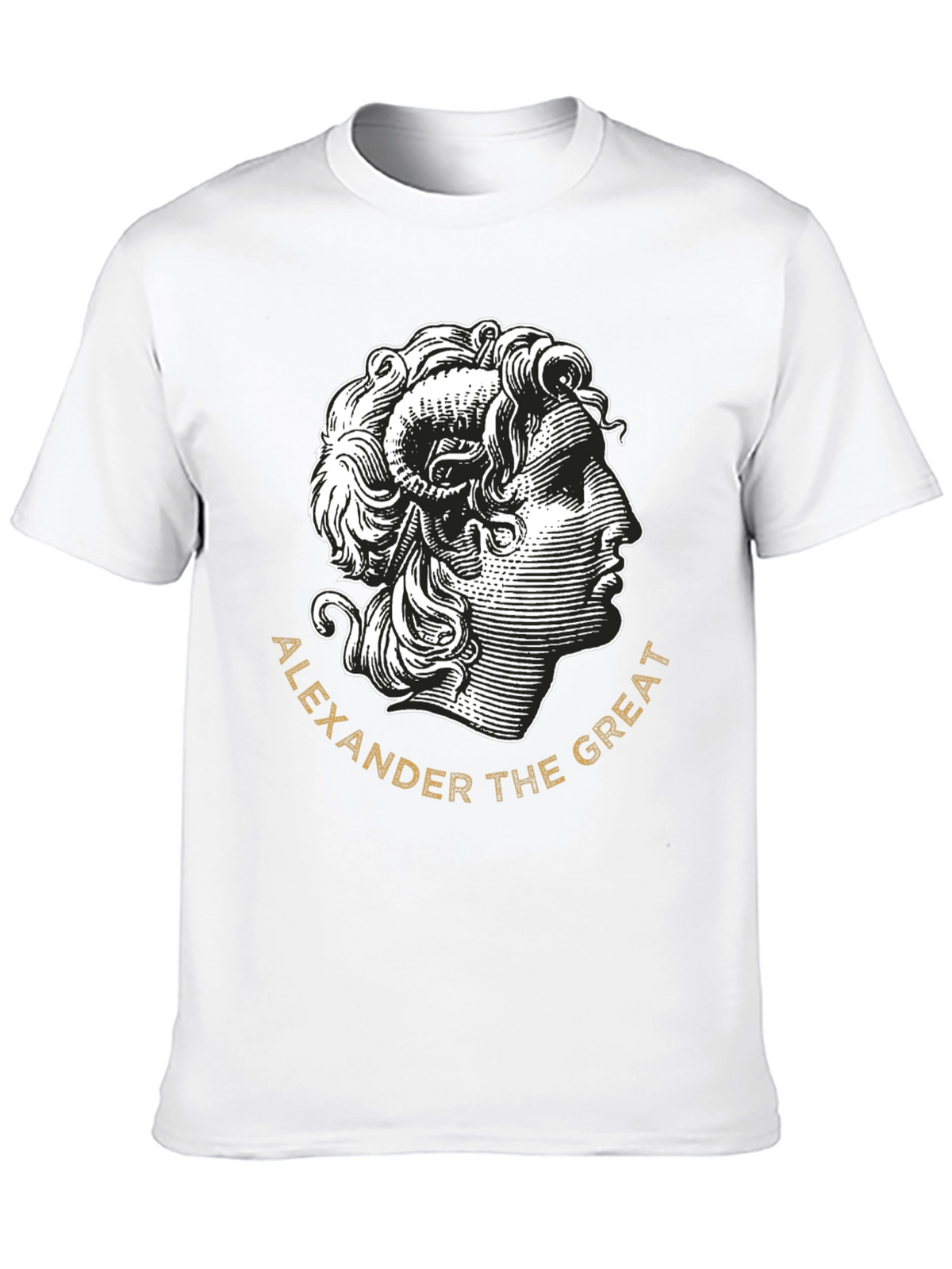 Alexander the Great Black T-Shirt