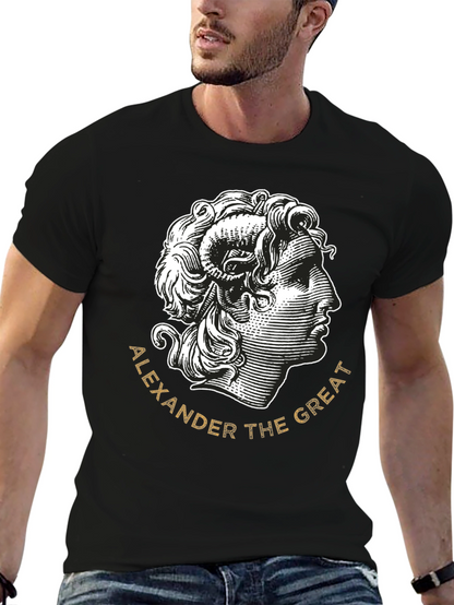 Alexander the Great Black T-Shirt