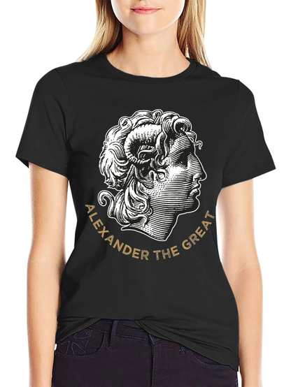 Alexander the Great Black T-Shirt