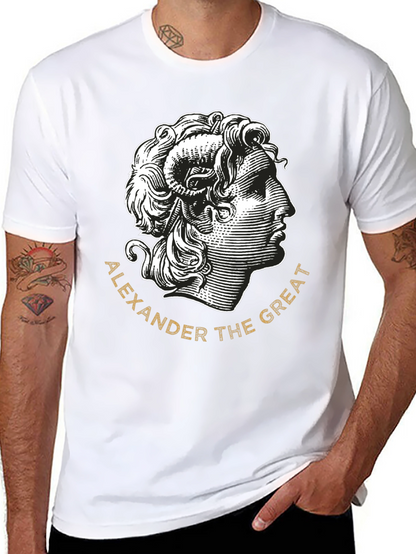 Alexander the Great Black T-Shirt