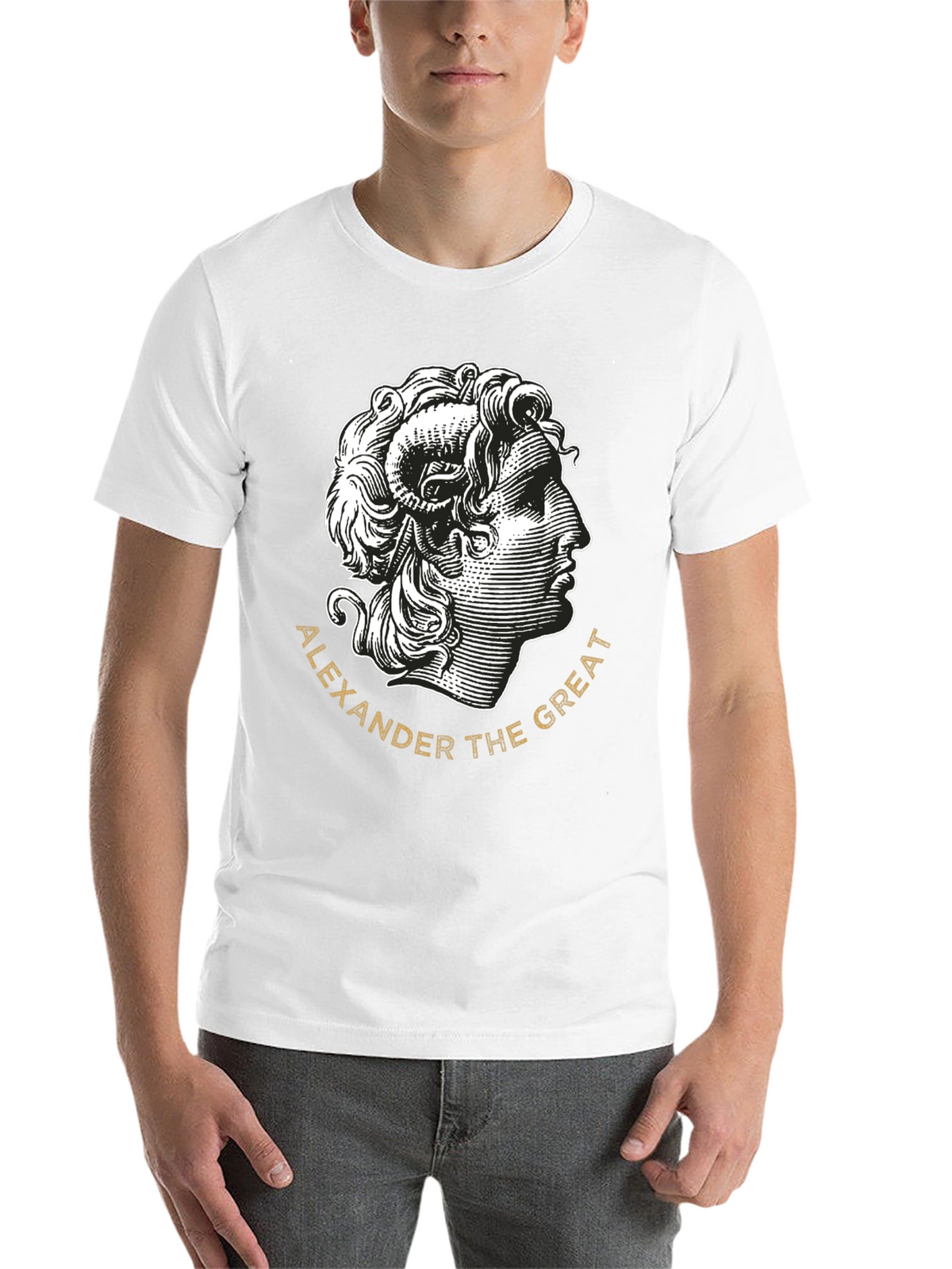 Alexander the Great Black T-Shirt