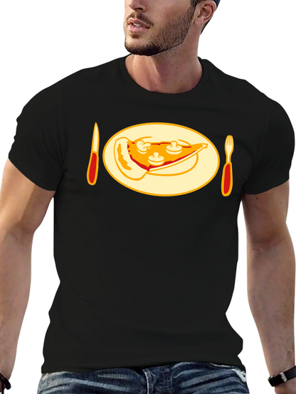 Pizza Slice Graphic Tee - Foodie T-Shirt