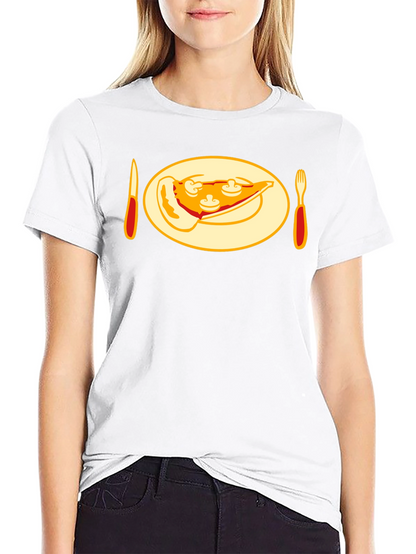 Pizza Slice Graphic Tee - Foodie T-Shirt