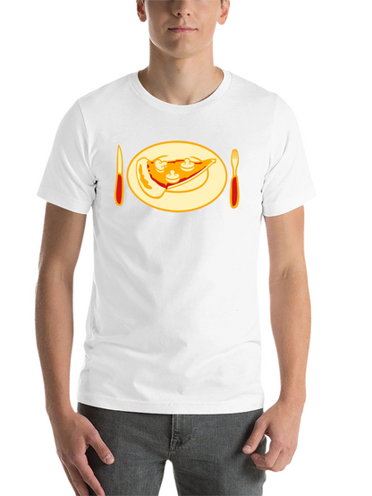 Pizza Slice Graphic Tee - Foodie T-Shirt