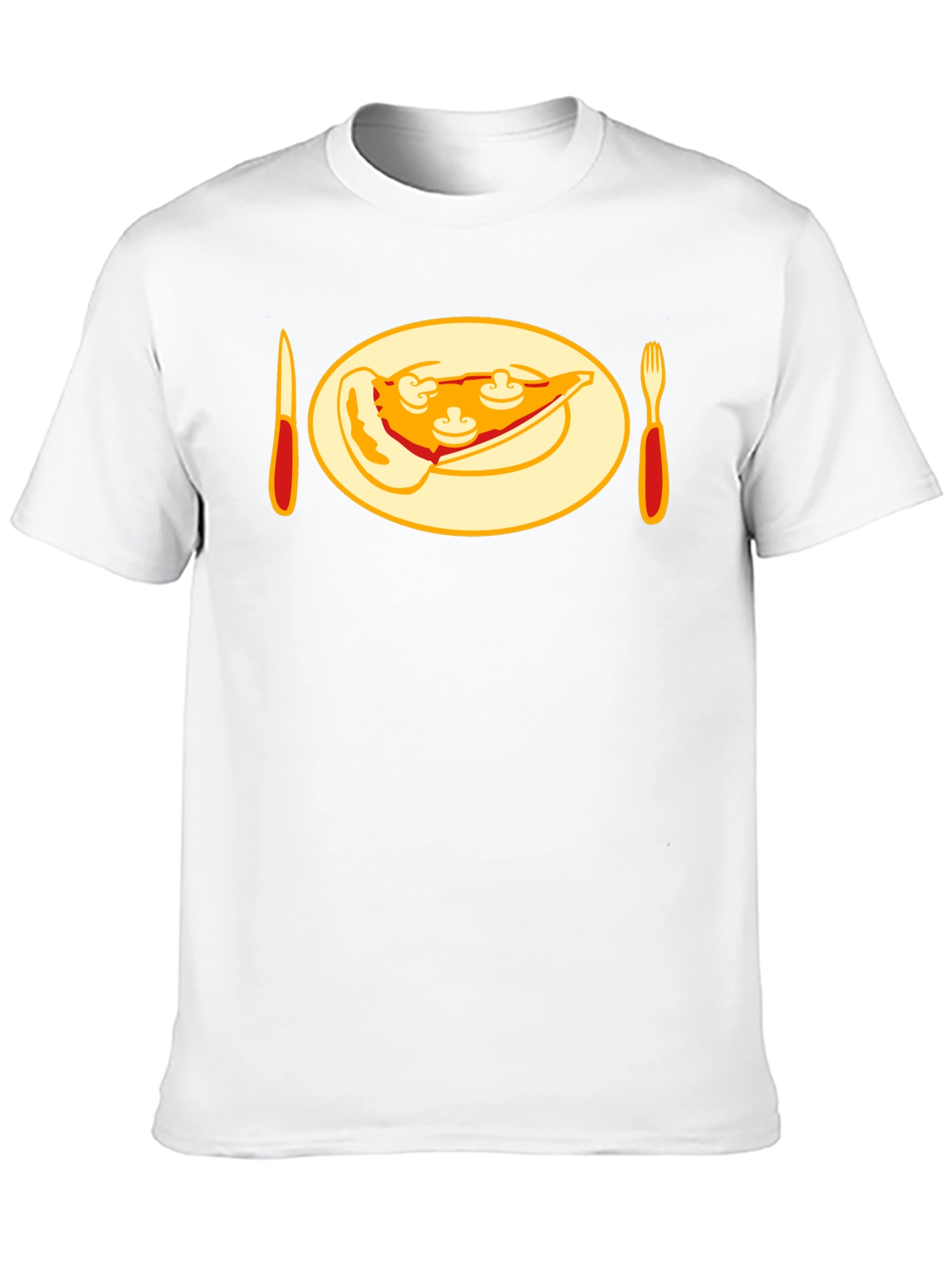 Pizza Slice Graphic Tee - Foodie T-Shirt
