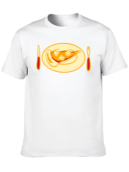 Pizza Slice Graphic Tee - Foodie T-Shirt