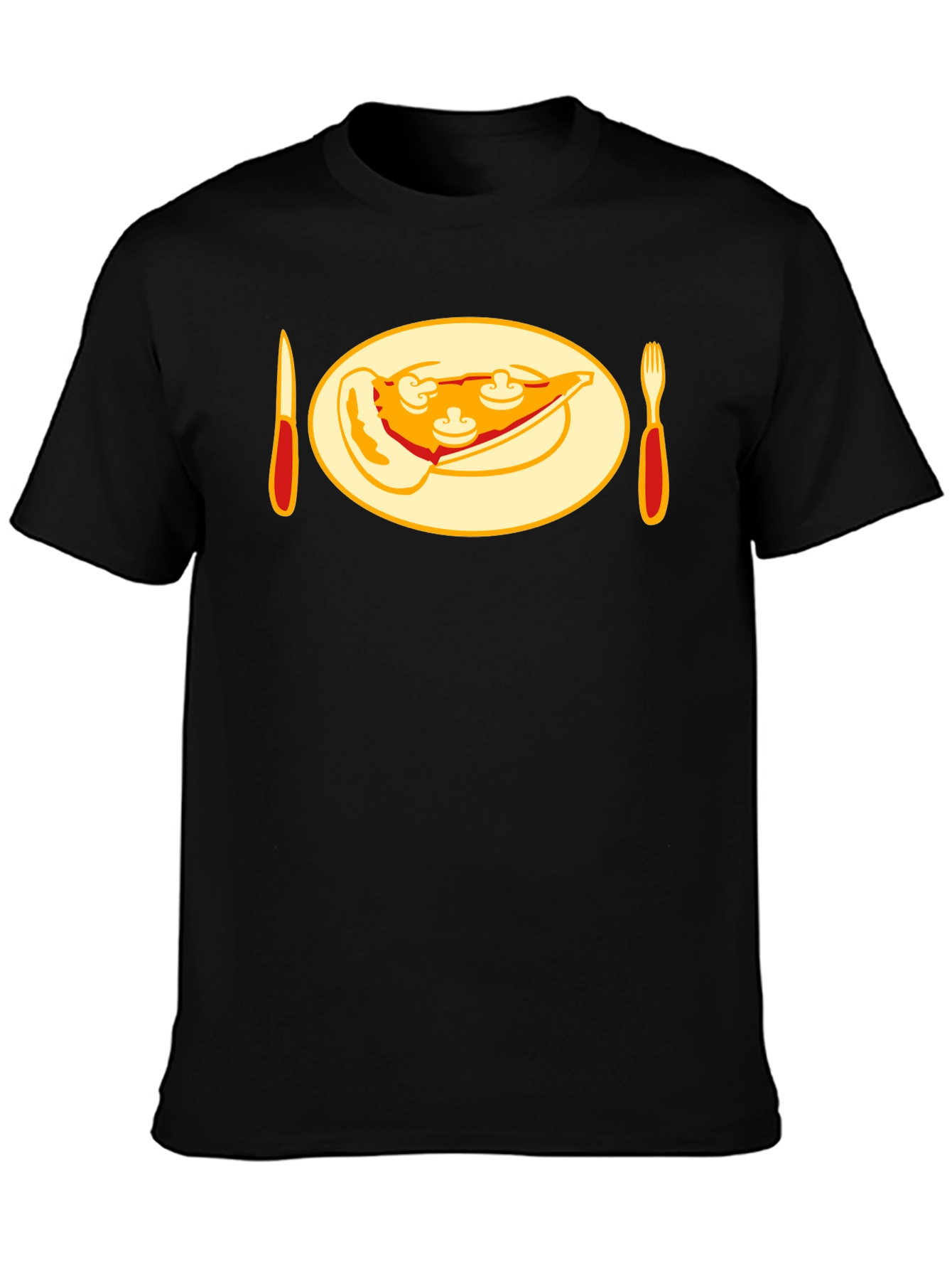 Pizza Slice Graphic Tee - Foodie T-Shirt