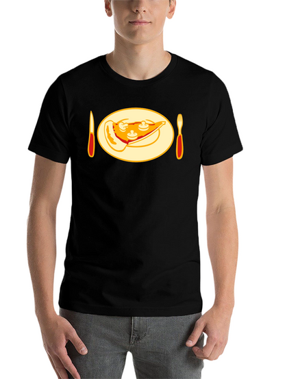 Pizza Slice Graphic Tee - Foodie T-Shirt
