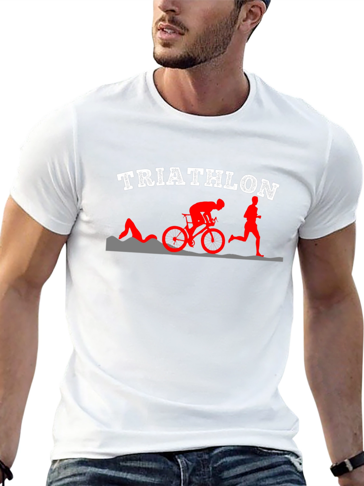 Triathlon Sport T-Shirt