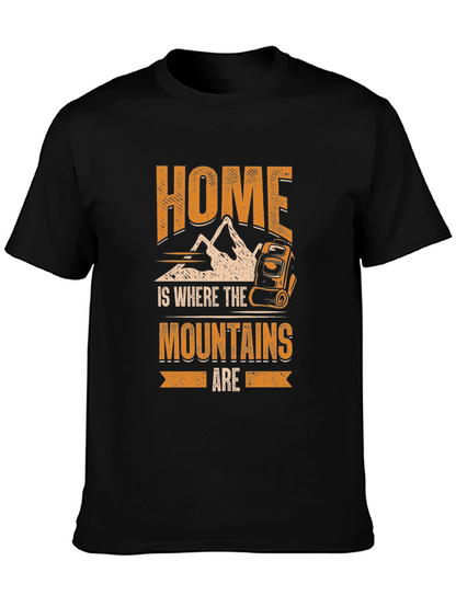 Home is Where the Mountains Are Graphic Tee