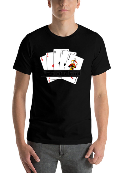 Five of a Kind Poker T-Shirt