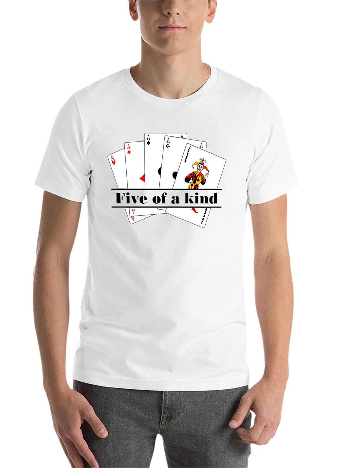 Five of a Kind Poker T-Shirt