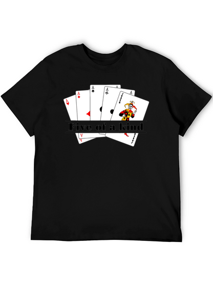 Five of a Kind Poker T-Shirt