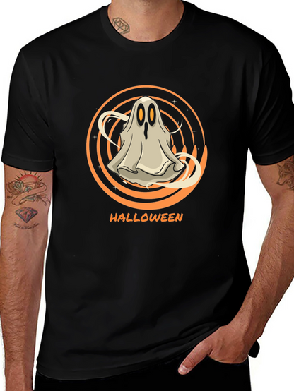 Halloween Ghost T-Shirt - Spooky Season Apparel