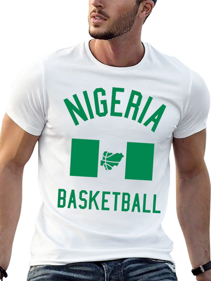 Nigeria Basketball Graphic T-Shirt