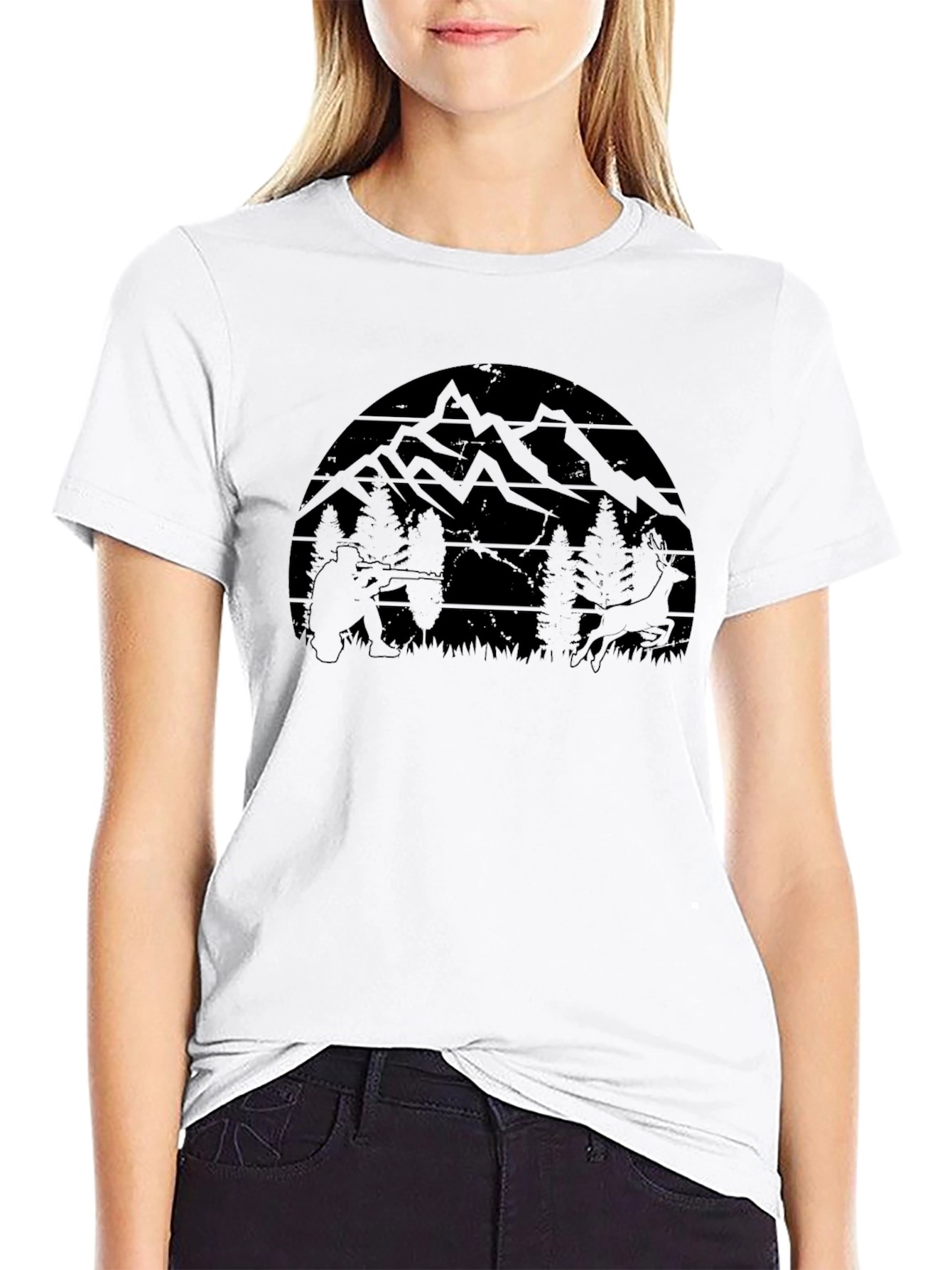 Mountain Hunter Black T-Shirt