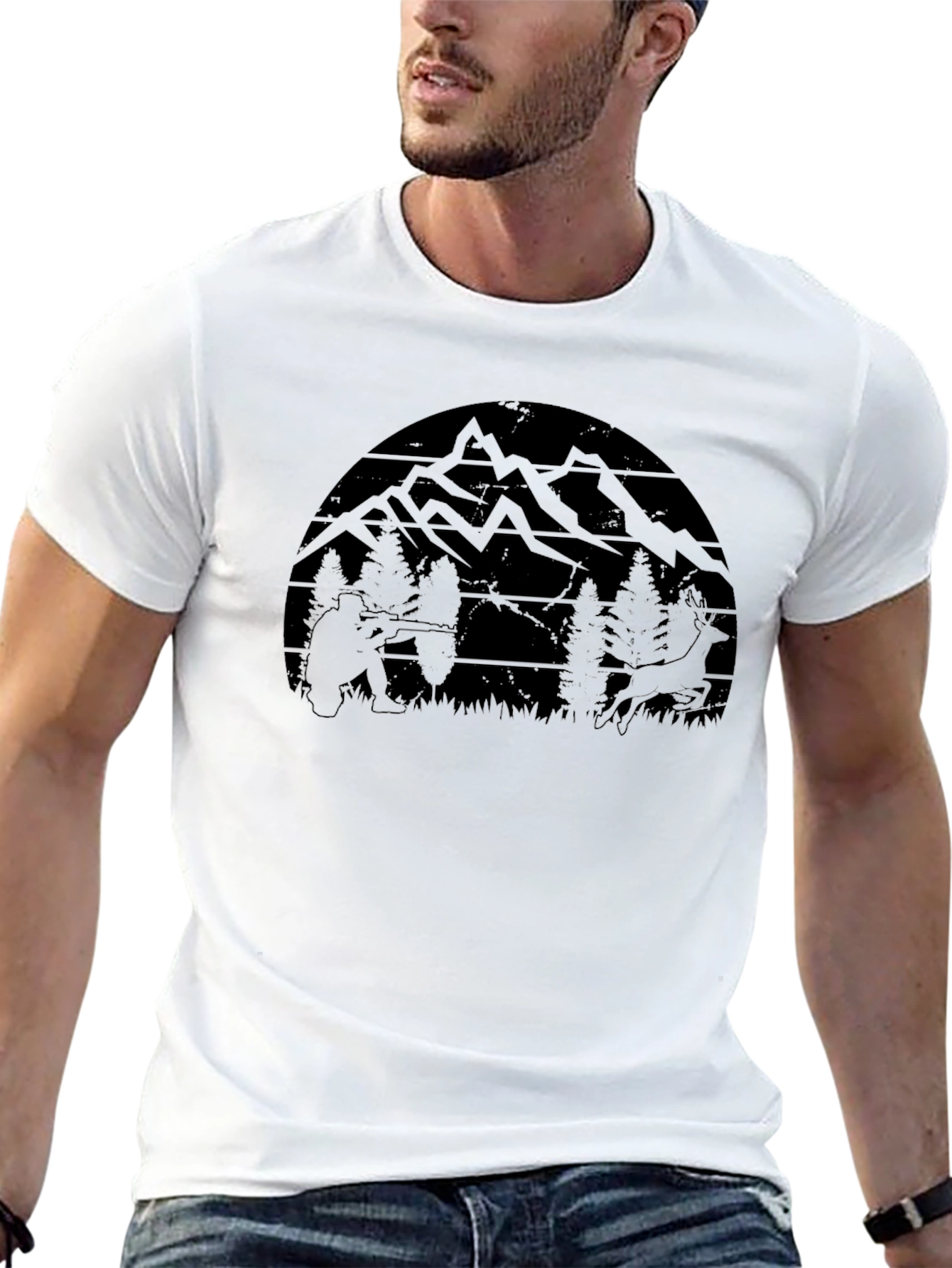 Mountain Hunter Black T-Shirt