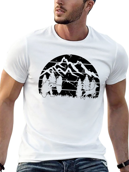 Mountain Hunter Black T-Shirt