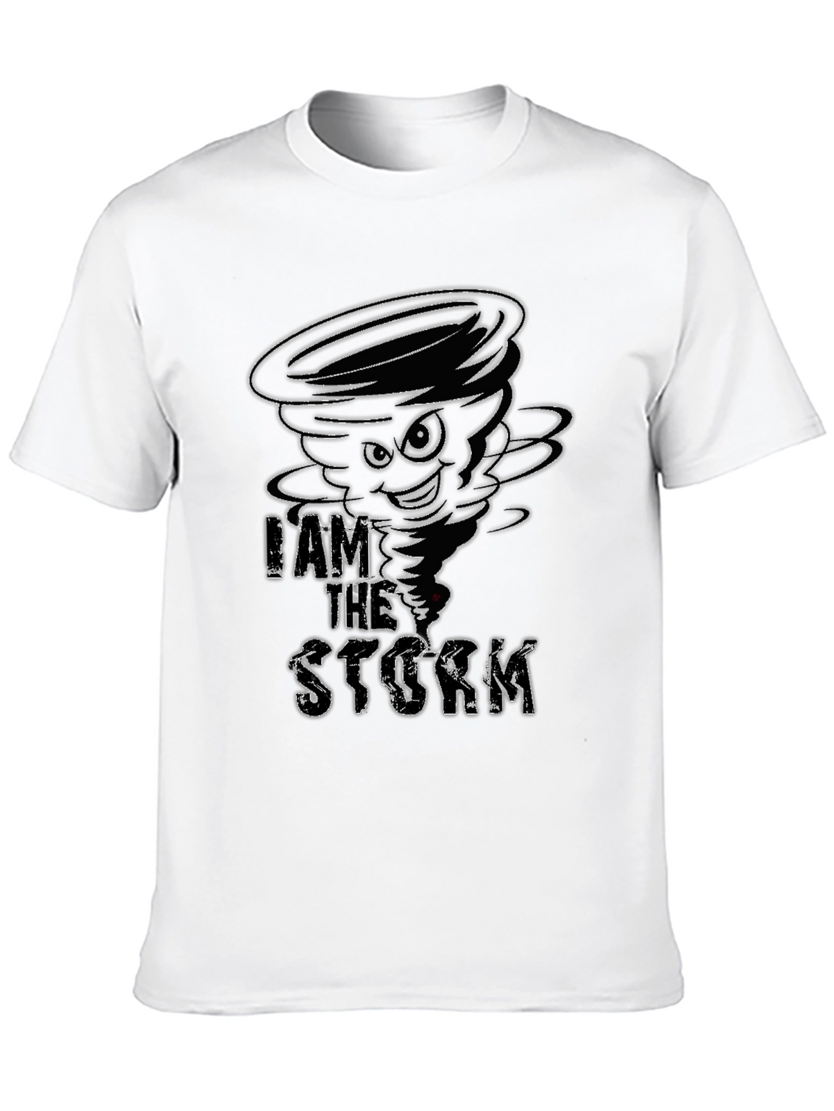 I Am The Storm Graphic Black T-Shirt