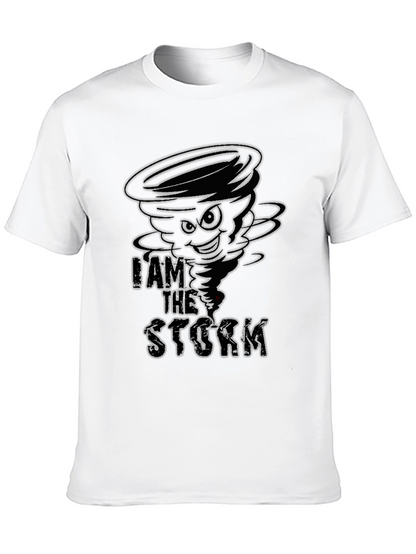 I Am The Storm Graphic Black T-Shirt
