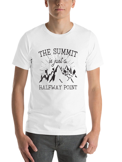 Summit Halfway Point Black Graphic Tee