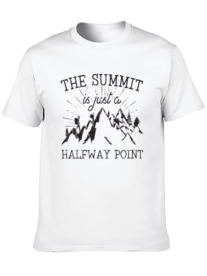 Summit Halfway Point Black Graphic Tee