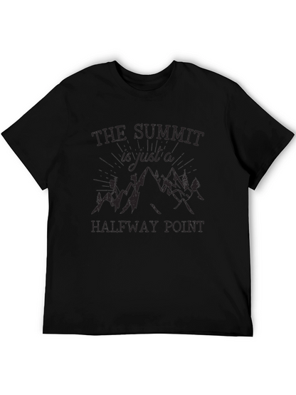 Summit Halfway Point Black Graphic Tee