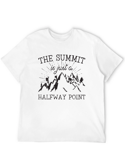 Summit Halfway Point Black Graphic Tee